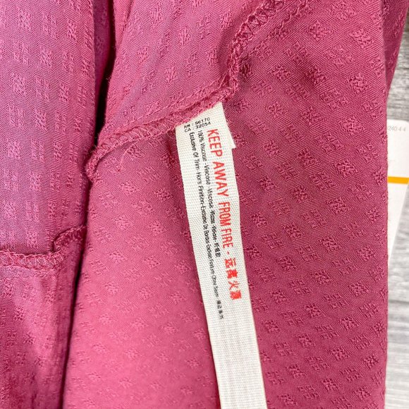 NWT Free People Pomegranate Shake It Up Mini Dress - Picture 4 of 5